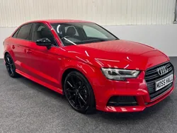 Red Used 2018 Audi A3 Black Edition Sedan | £13,990 (Super price)