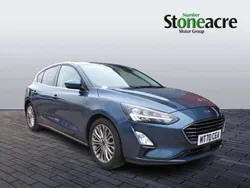 Blue Used 2020 Ford Focus Titanium X Hatchback | £10,995 (Fair price)