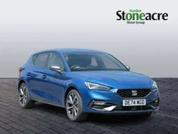 Blue New 2025 Seat Leon FR Sport Hatchback | £33,995