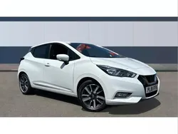 White Used 2018 Nissan Micra Acenta Hatchback | £8,542 (Fair price)