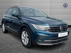 Blue Used 2022 VW Tiguan Life SUV | £18,190 (Good price)