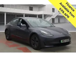 Grey Used 2021 Tesla Model 3 Long Range Sedan | £15,995 (Good price)