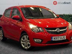 Solid absolute red Used 2017 Vauxhall Viva Hatchback | £5,499 (Fair price)