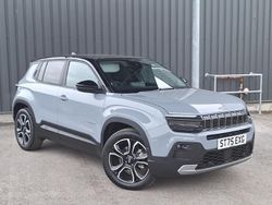 Special solid storm grey New 2025 Jeep Avenger Summit SUV | £24,998 (Fair price)
