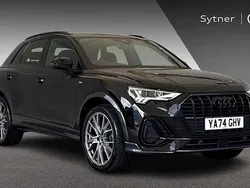 Black Used 2025 Audi Q3 Black Edition SUV | £35,250 (Fair price)