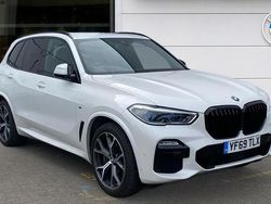 White Used 2019 BMW X5 M Sport SUV | £41,806 (A bit pricey)