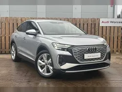 Floret silver Used 2024 Audi Q4 Sportback e-tron S-Line SUV | £45,990