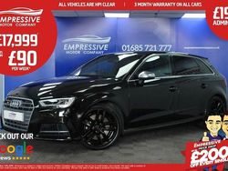 Black Used 2017 Audi S3 Design Hatchback | £17,999 (Fair price)