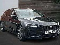 Black Used 2023 Ford Focus ST-Line Hatchback | £17,999 (Fair price)