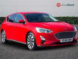 Red Used 2018 Ford Focus Zetec Hatchback | £9,998 (Fair price)