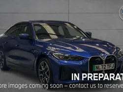 Blue Used 2022 BMW i4 M Sport Sedan | £31,500 (Fair price)