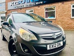 Grey Used 2012 Vauxhall Corsa Hatchback | £2,300 (Good price)