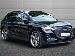 Black Used 2024 Audi Q4 e-tron Black Edition SUV | £37,995 (A bit pricey)