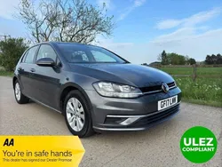 Grey Used 2017 VW Golf VII SE Hatchback | £9,350 (Fair price)