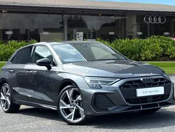 Grey Used 2025 Audi A3 Black Edition Hatchback | £32,290 (Expensive)