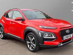 Orange Used 2018 Hyundai Kona Premium SE SUV | £11,099 (Fair price)