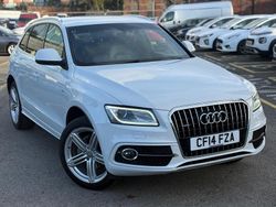 White Used 2014 Audi Q5 S-line plus SUV | £10,695 (Fair price)