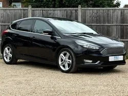Black Used 2018 Ford Focus Titanium Hatchback | £9,890 (Good price)