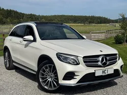 White Used 2018 Mercedes GLC350 AMG line SUV | £21,990 (Expensive)