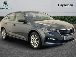 Quartz grey metallic Used 2021 Skoda Scala SE Hatchback | £11,695 (Fair price)