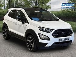 White Used 2022 Ford Ecosport Active SUV | £12,787 (Fair price)