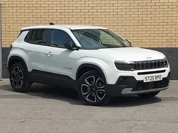 Special solid snow white New 2025 Jeep Avenger Summit SUV | £25,498 (Fair price)