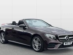 Red Used 2019 Mercedes E300 AMG line Cabriolet | £20,977 (Good price)