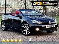 Black Used 2013 VW Golf Cabriolet GT Cabriolet | £8,880 (Fair price)