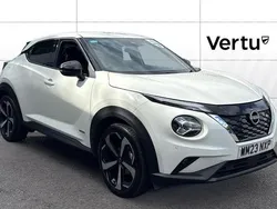 White Used 2023 Nissan Juke Tekna SUV | £18,675 (Fair price)