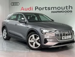 Grey Used 2020 Audi e-tron Advanced SUV | £17,540 (Fair price)