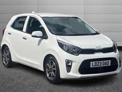 Clear white Used 2023 Kia Picanto 2 Hatchback | £11,990 (A bit pricey)