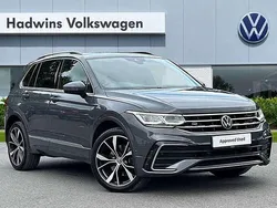 Grey Used 2022 VW Tiguan R-line SUV | £19,995 (Good price)