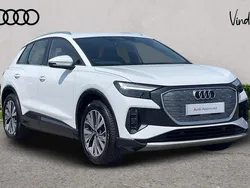 White Used 2022 Audi Q4 e-tron Sport SUV | £24,500 (Good price)