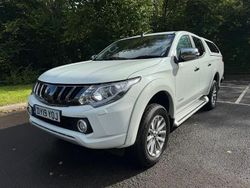 White Used 2019 Mitsubishi L200 Warrior Pickup | £9,995 (Good price)