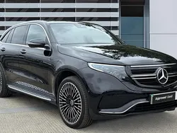 Black Used 2022 Mercedes EQC400 AMG Line Premium SUV | £29,238 (Fair price)