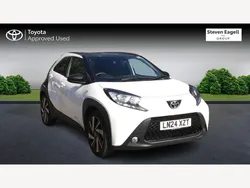 White Used 2024 Toyota Aygo Hatchback | £14,122 (Fair price)