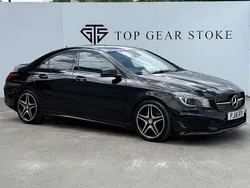 Black Used 2016 Mercedes CLA220 AMG line Sedan | £13,295 (Fair price)