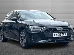Mythos black New 2025 Audi A3 e-tron S-Line Hatchback | £32,450 (Good price)
