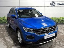 Blue Used 2020 VW T-Roc SEL SUV | £16,995 (Fair price)