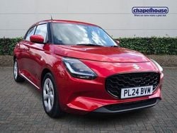Red Used 2024 Suzuki Swift Hatchback | £17,995 (Expensive)