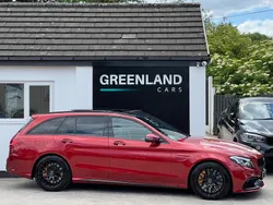 Red Used 2015 Mercedes C63S AMG Premium Estate | £26,994 (Fair price)