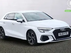 White Used 2021 Audi A3 Sportback Comfort Hatchback | £20,699 (A bit pricey)