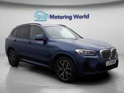 Blue Used 2022 BMW X3 M Sport SUV | £31,000 (Good price)