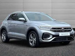 Silver Used 2025 VW T-Roc R-line SUV | £29,495 (Fair price)