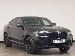 Black Used 2022 BMW X4 M Sport SUV | £41,888 (Fair price)