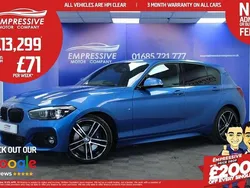Blue Used 2019 BMW 116 M Sport Hatchback | £13,299 (Fair price)