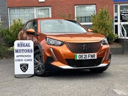 Orange Used 2021 Peugeot e-2008 Active Premium SUV | £11,325 (Good price)