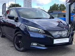 Blue Used 2022 Nissan Leaf Tekna Hatchback | £12,699 (Fair price)