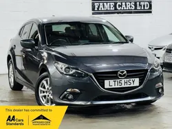 Grey Used 2015 Mazda 3 Hatchback | £4,500 (Good price)