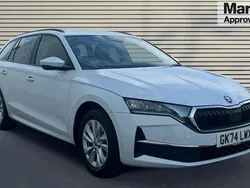 White Used 2024 Skoda Octavia SE Technology Estate | £21,450 (A bit pricey)
